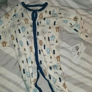 Bloomin' Baby Bear Feetie Pajamas